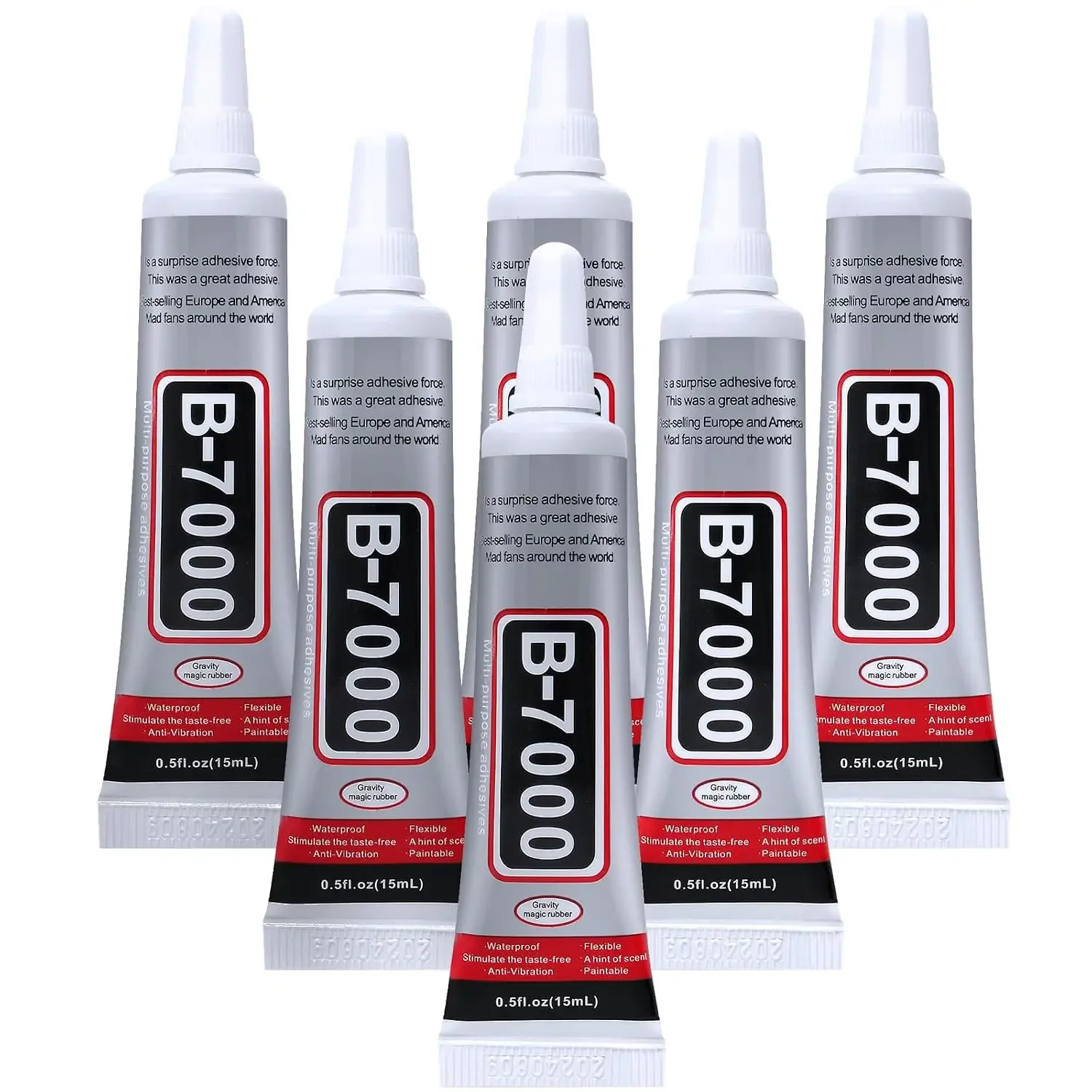 Fabric Glue Bond - ICUTE-FITTDYHE 6PCS Takı Yapıştırıcısı - 15ML/0.5fl