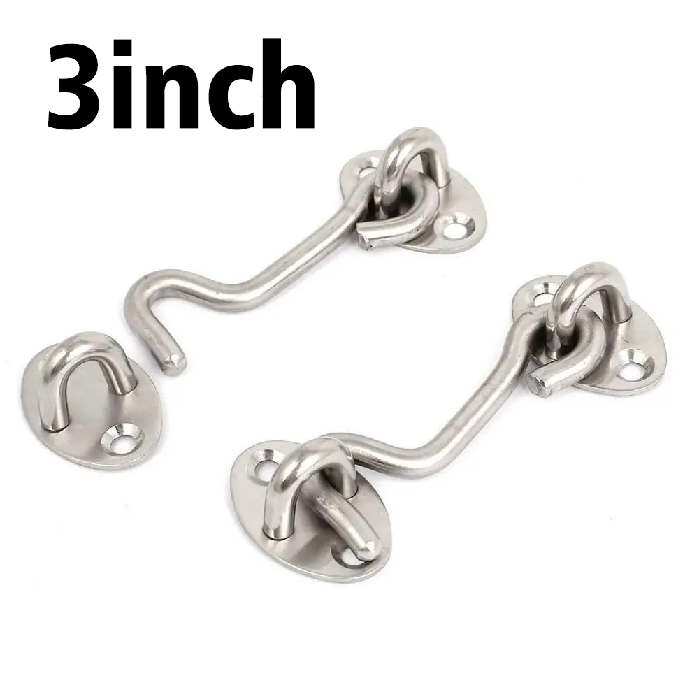 Hook Eye Fastener - 2 adet eski stil pencere desteği