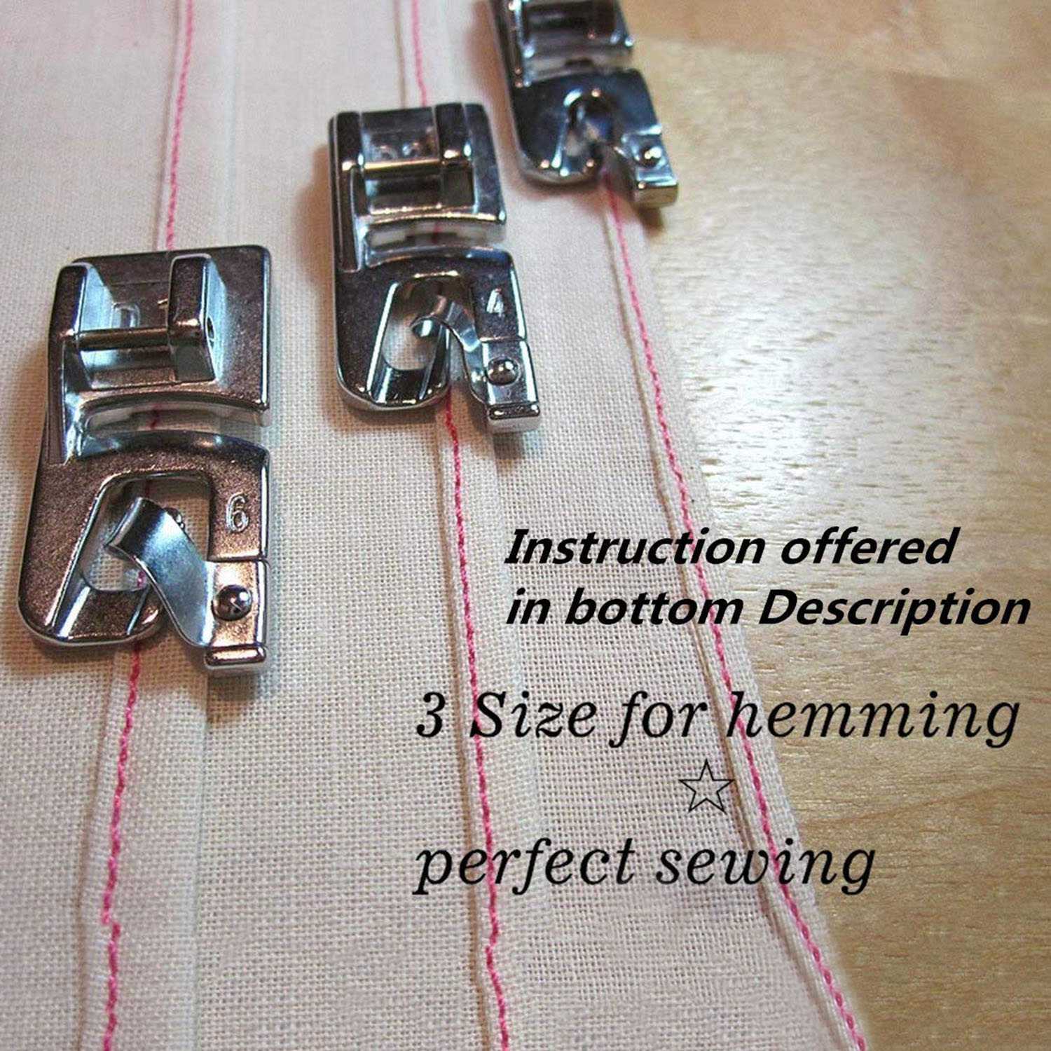 Sewing Hemming - Dar Kıvrımlı Kenar Dikiş Makinesi Kenar