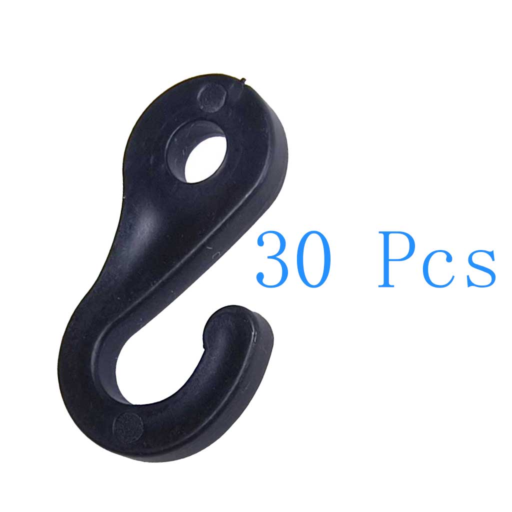 Hook Eye Fastener - 30/50/100 adet plastik göz geçmeli kanca