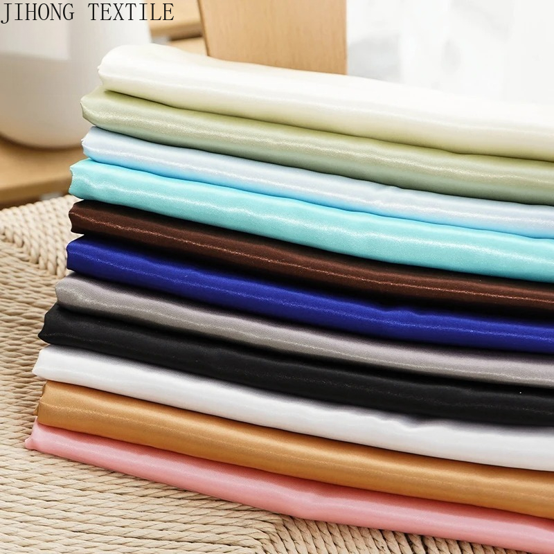 Textile And Sewing Materials - 26 Renk Premium Saten Kumaş Elbise