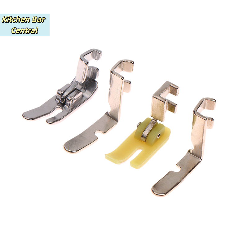 Zipper Foot Presser - 【4 Adet Eski Dikiş Makinesi Fermuar