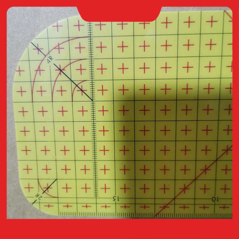 Quilting Ruler Square - 6 Parça Kapitone Cetveli Ütü Cetveli