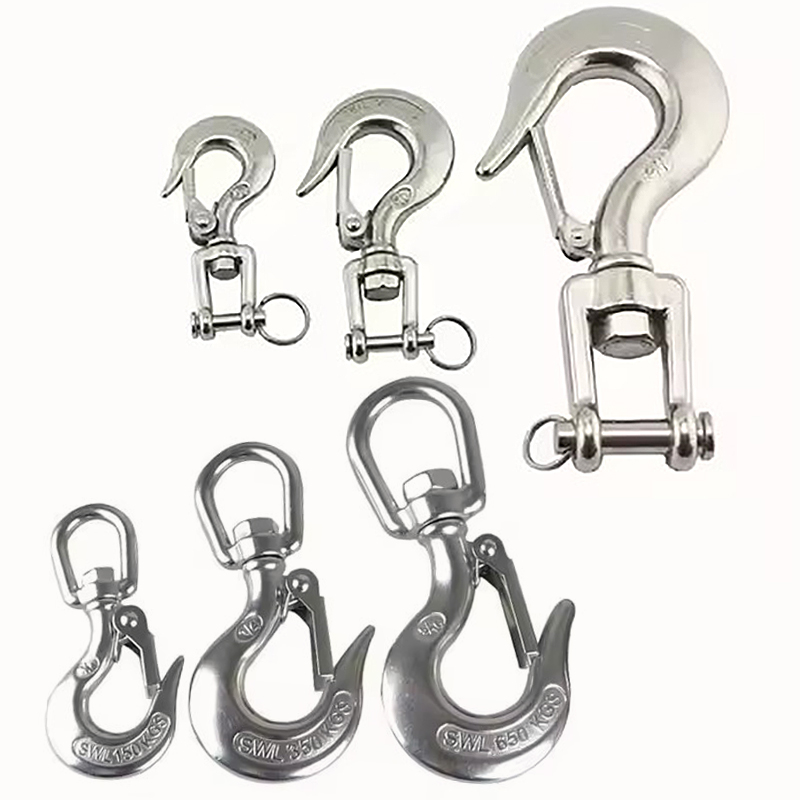 Hook Eye Fastener - Gümüş 304 Paslanmaz Çelik Amerikan Tipi
