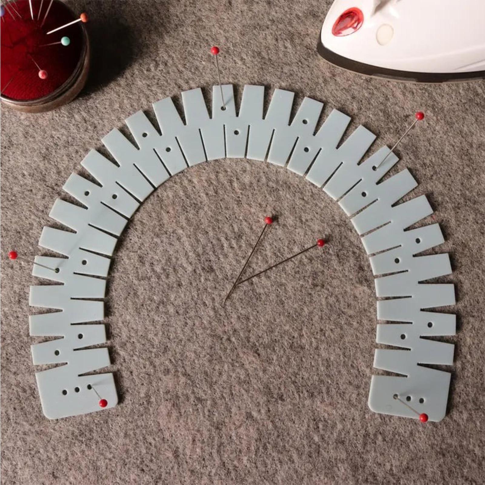 Sewing Hemming - İğneli ve ölçekli silikon kenar kıvırma