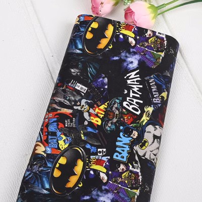 Textile And Sewing Materials - Batman Bandai Anime Tasarım %100 Pamuklu