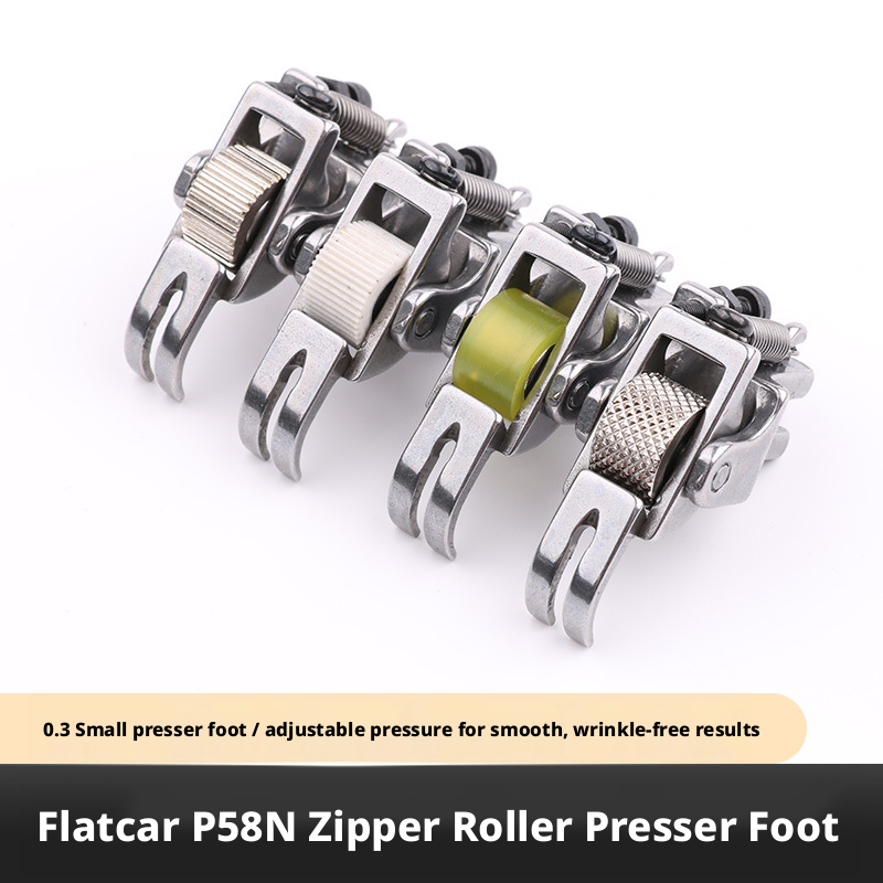 Zipper Foot Presser - P58N Dar Rulolu Fermuar Baskı Ayağı
