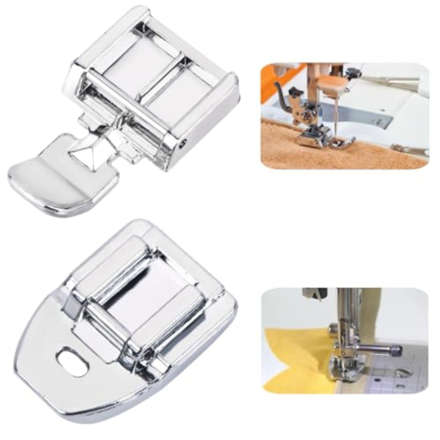 Zipper Foot Presser - Fermuar Ayağı Seti, Tüm Düşük Şaftlı