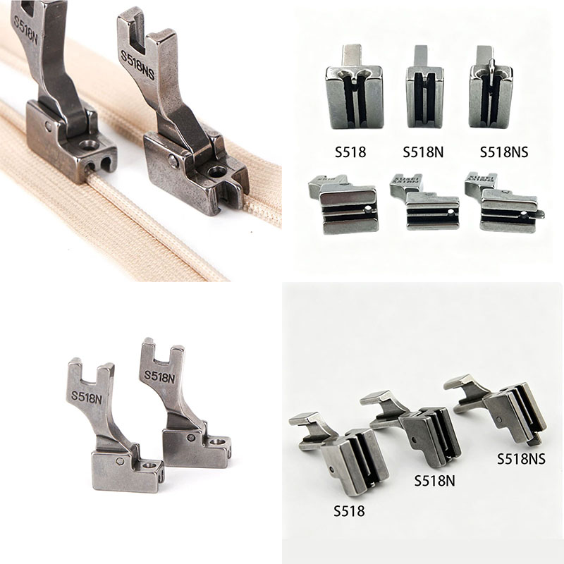 Zipper Foot Presser - S518 S518N S518NS Görünmez Fermuar Baskı