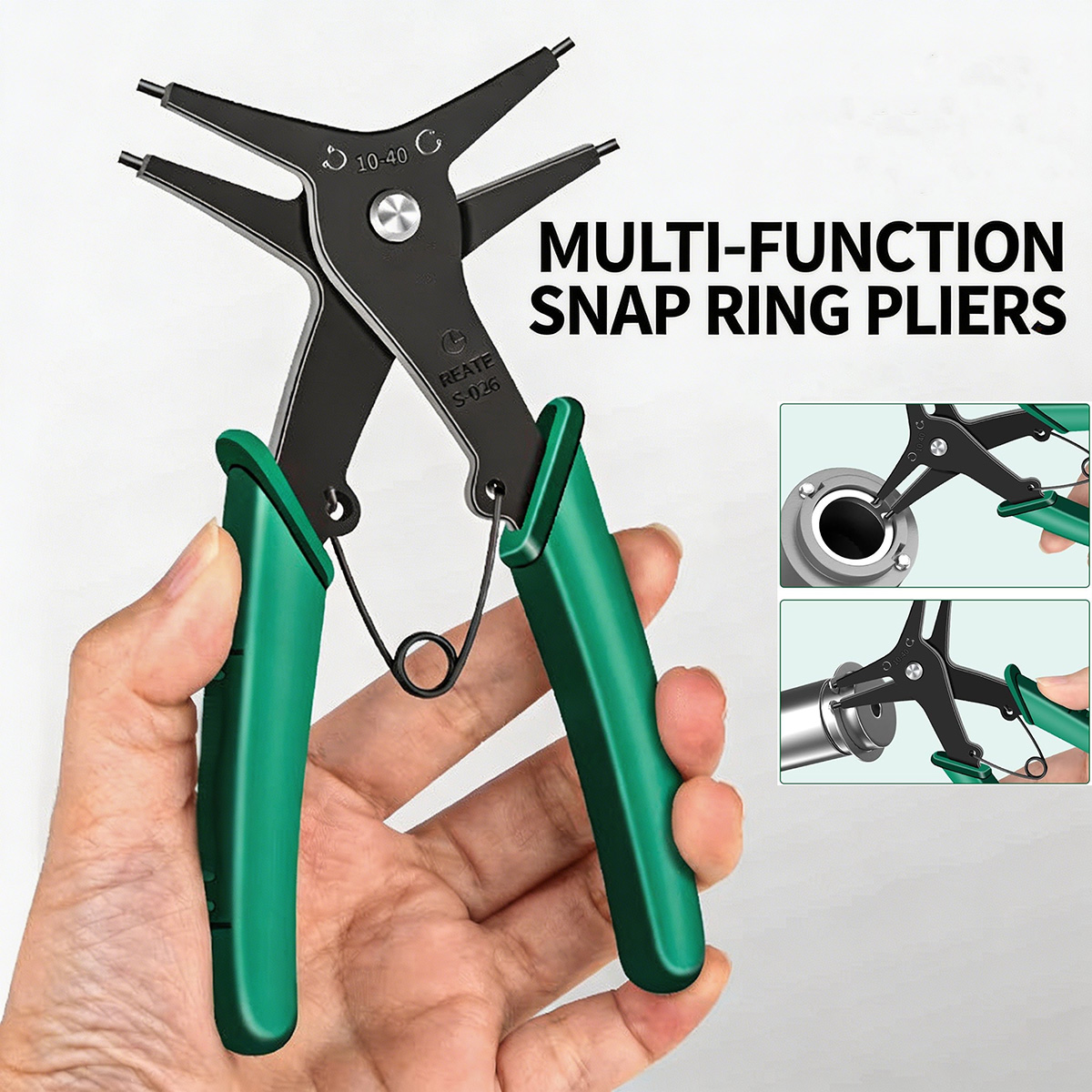 Snap Button Plier - İç ve Dış Segman Pensesi Yüksek