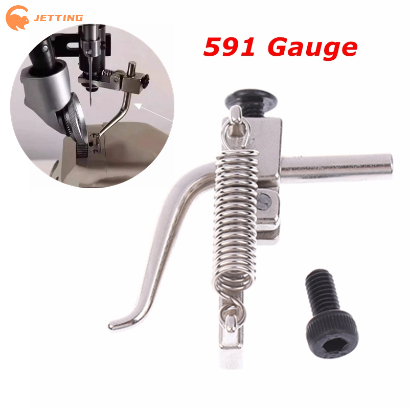 Zipper Foot Presser - 1 adet dikiş kılavuzu bilgisayarlı rulo