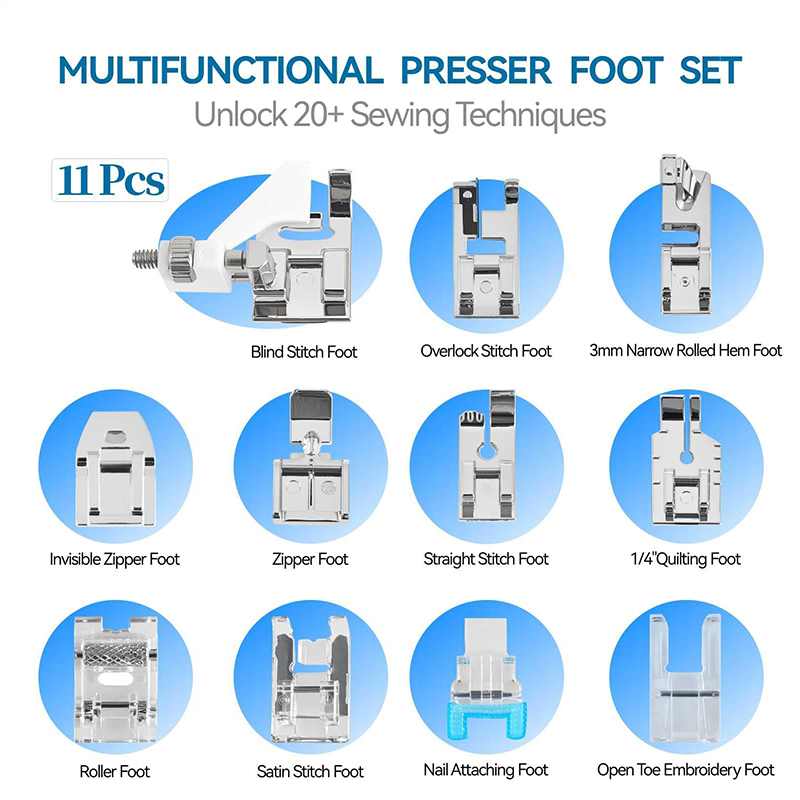 △   11 Parça Dikiş Makinesi Ba - Zipper Foot Presser incelemesi ve fiyatı