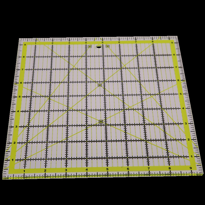 4 adet kare akrilik kapitone c - Quilting Ruler Square incelemesi ve fiyatı