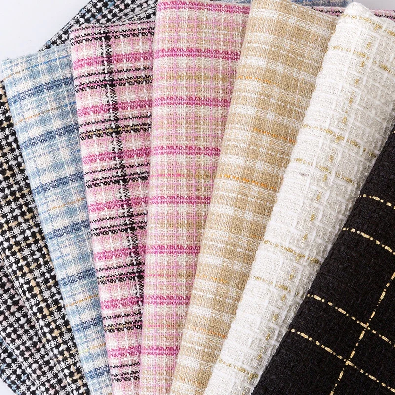 50 cm Altın Ipek Küçük Koku Ku - Sewing Tweed Fabric incelemesi ve fiyatı