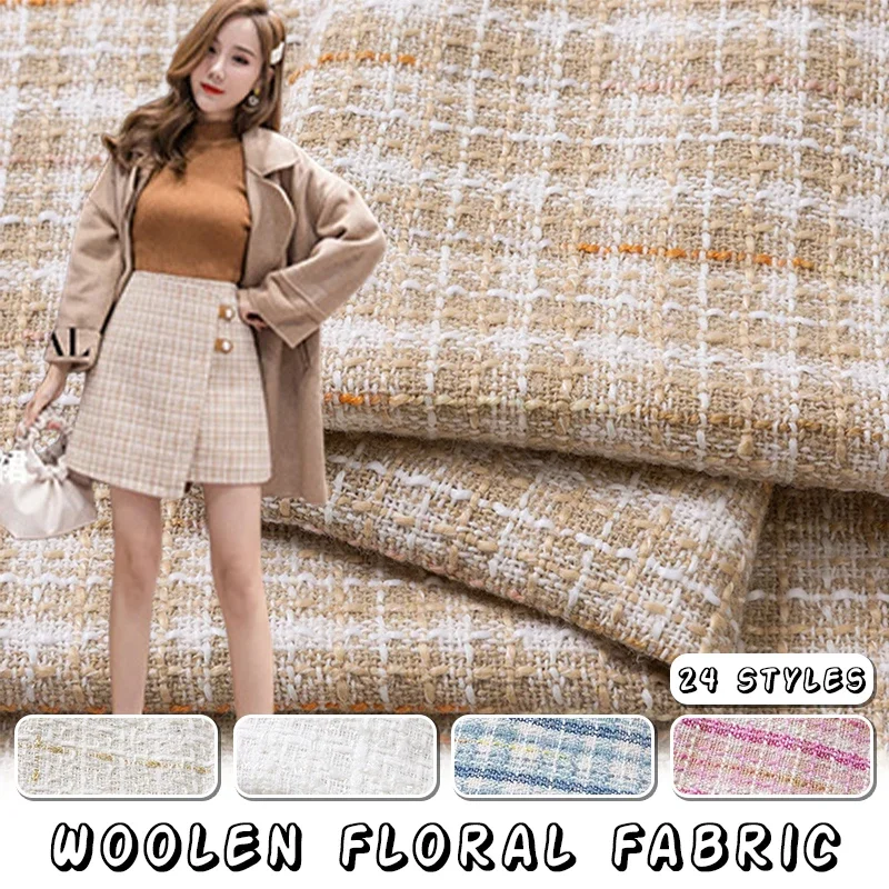 50 cm Altın Ipek Küçük Koku Ku - Sewing Tweed Fabric incelemesi ve fiyatı