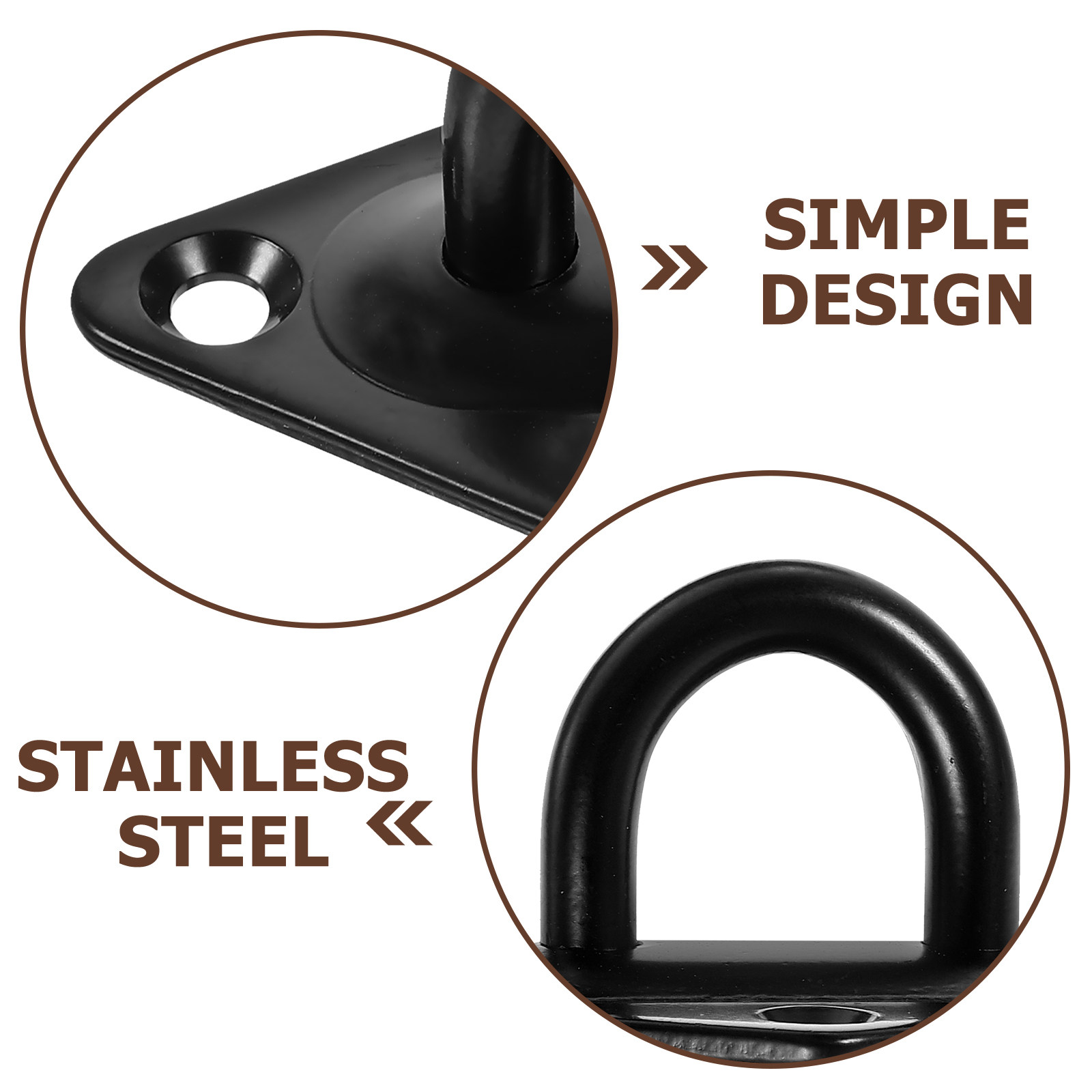 Paslanmaz Çelik 4 Adet Ped Göz - Hook Eye Fastener incelemesi ve fiyatı