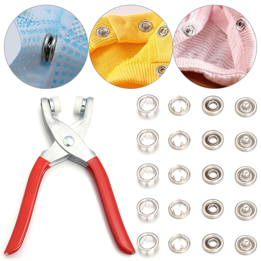 50 takım 7.5/9.5/11mm Paslanma - Snap Button Plier incelemesi ve fiyatı