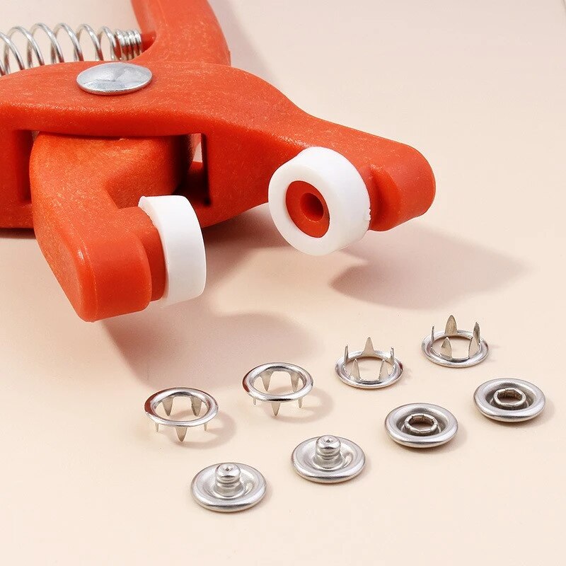 50 takım 9.5MM beş çene toka p - Snap Button Plier incelemesi ve fiyatı