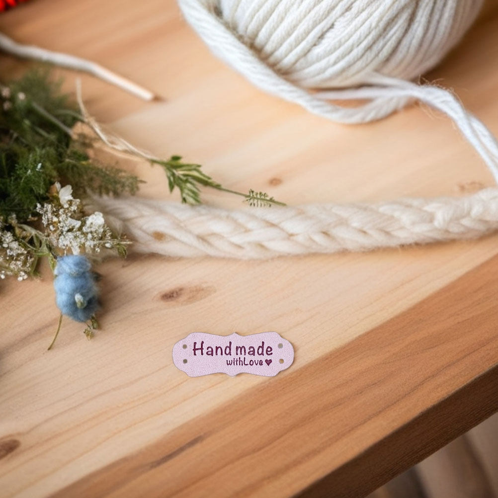 100 Adet El Yapımı Kabartmalı  - Sewing Label incelemesi ve fiyatı