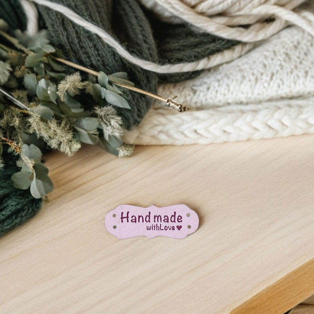 100 Adet El Yapımı Kabartmalı  - Sewing Label incelemesi ve fiyatı