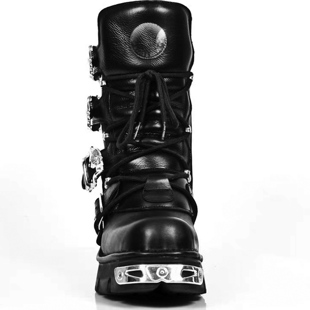 Yeni erkek Punk Motosiklet Bot - Sewing Zipper incelemesi ve fiyatı