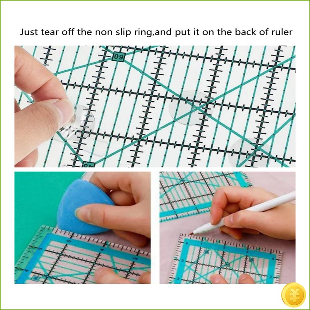 6 Parça Kapitone Cetveli Ütü C - Quilting Ruler Square incelemesi ve fiyatı
