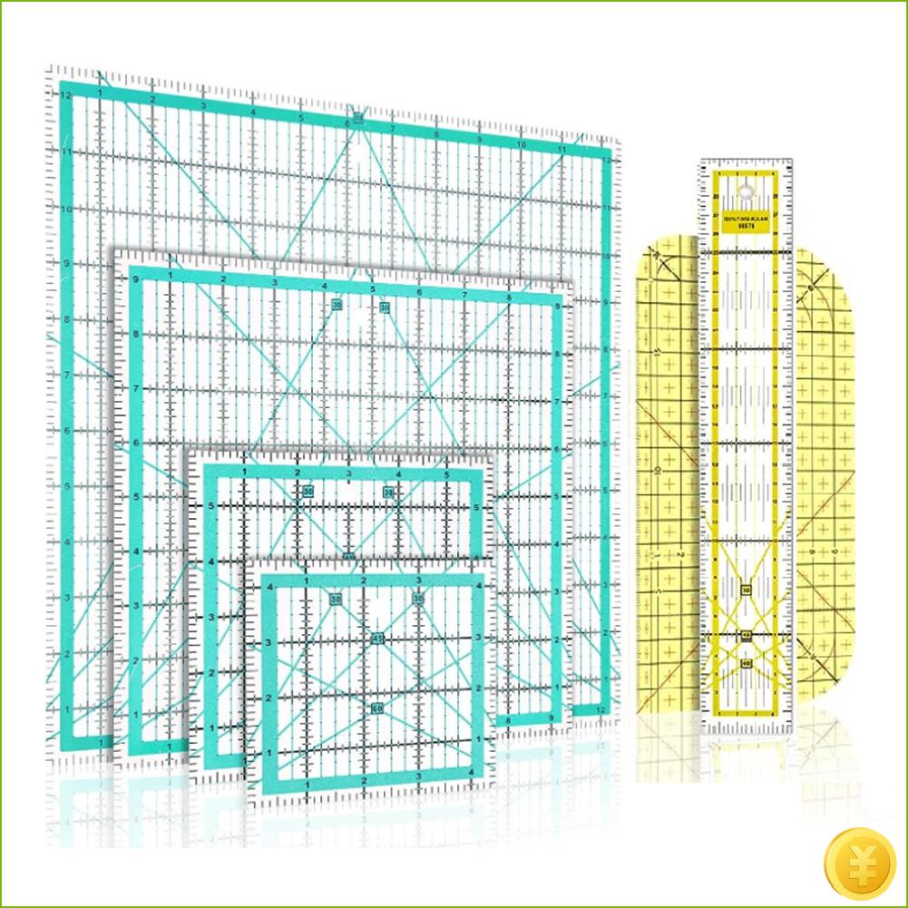 6 Parça Kapitone Cetveli Ütü C - Quilting Ruler Square incelemesi ve fiyatı