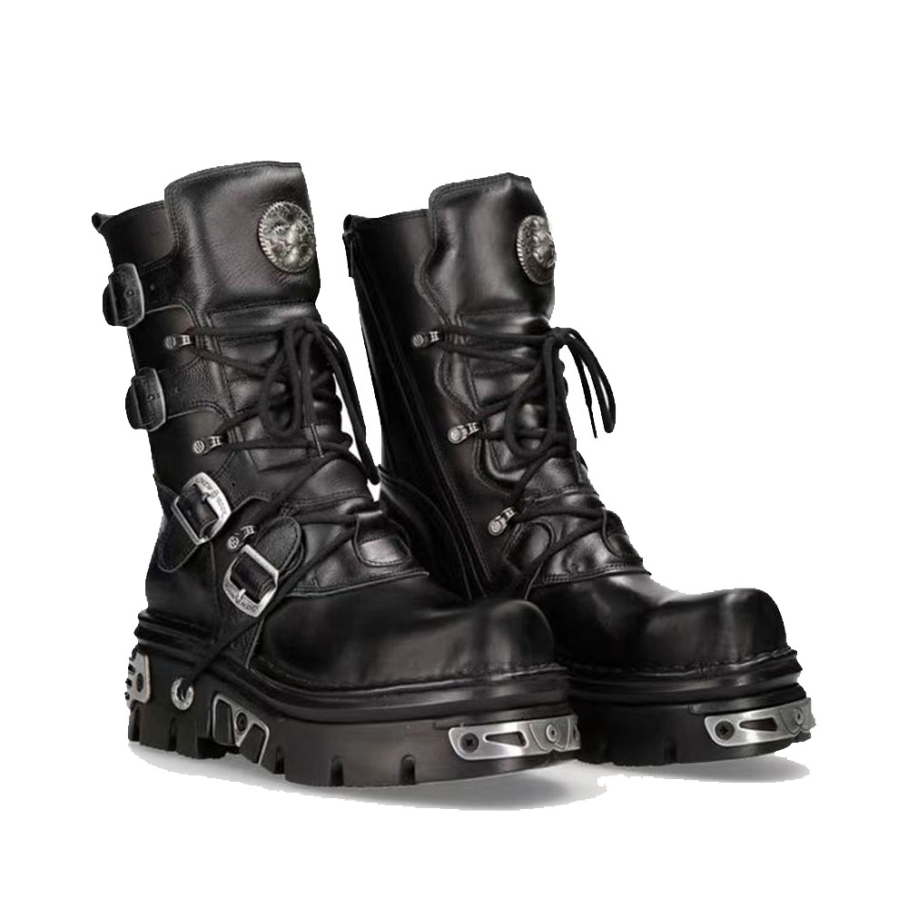 Yeni Erkek Punk Motosiklet Bot - Sewing Zipper incelemesi ve fiyatı