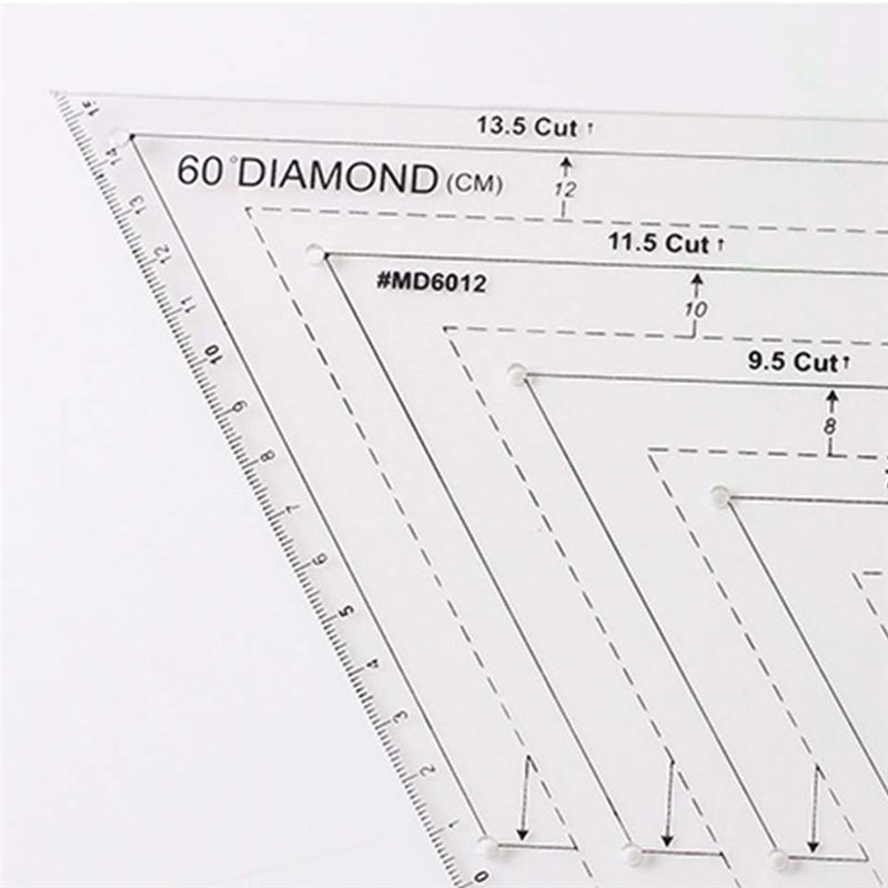 A25F-4 Adet Kapitone Cetvel Se - Quilting Ruler Square incelemesi ve fiyatı