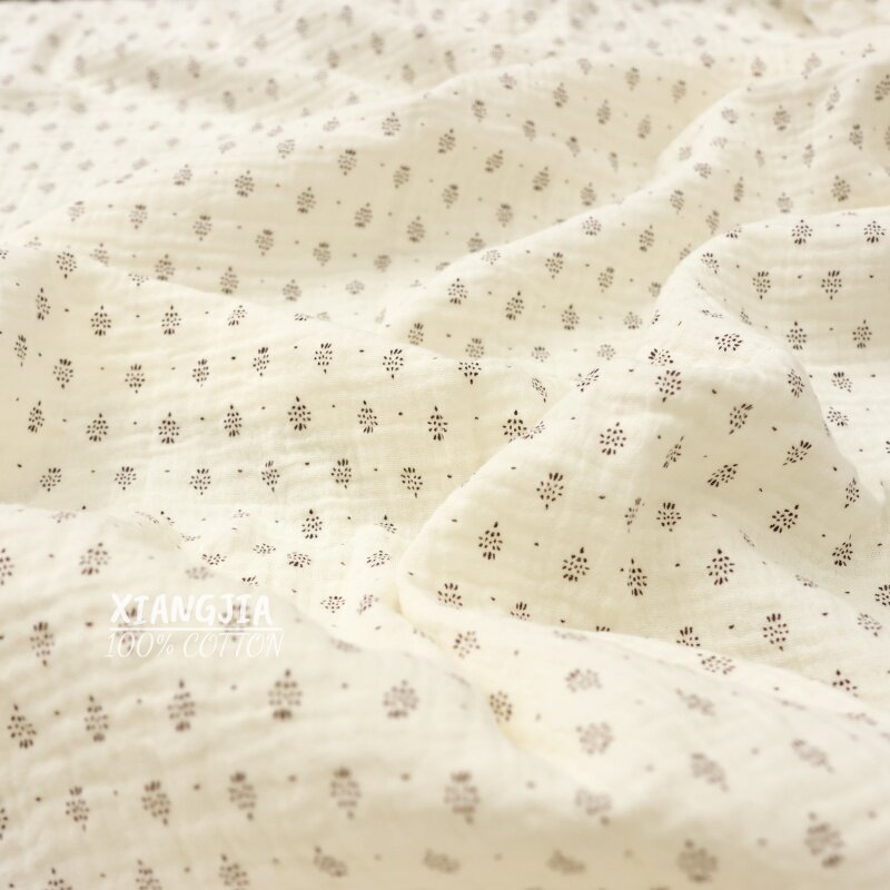 135x50cm Vintage Puantiyeli Pa - Sewing Tweed Fabric incelemesi ve fiyatı