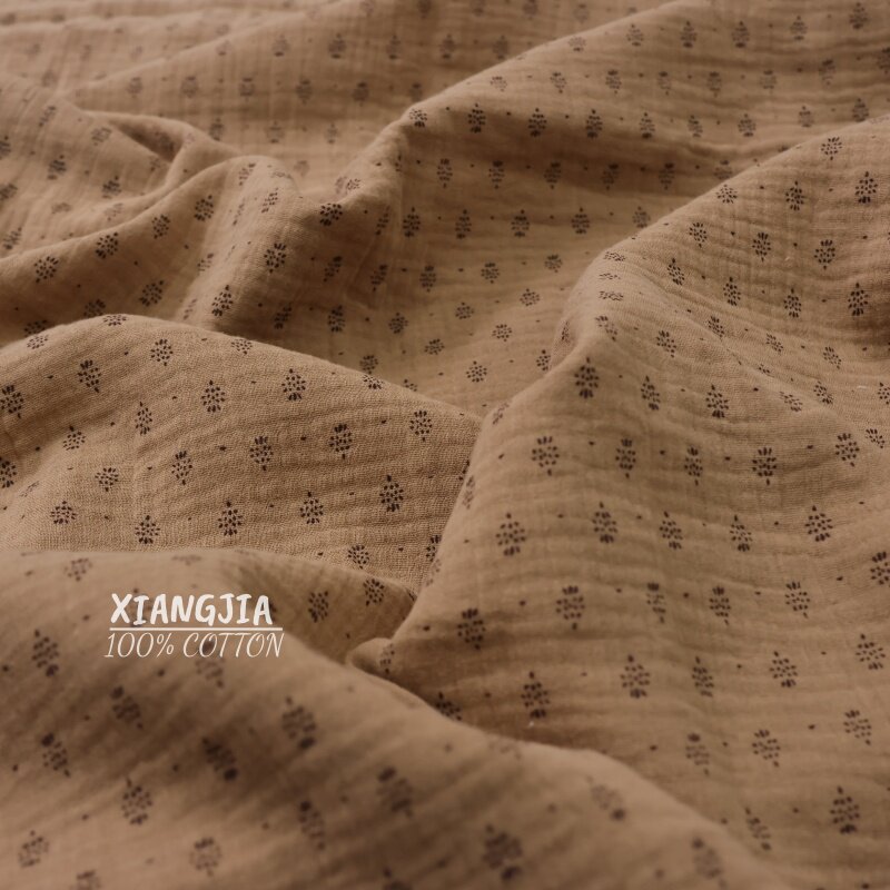 135x50cm Vintage Puantiyeli Pa - Sewing Tweed Fabric incelemesi ve fiyatı