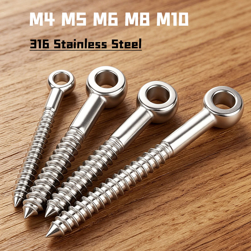 M4 M5 ~ M10 316 Paslanmaz Çeli - Hook Eye Fastener incelemesi ve fiyatı