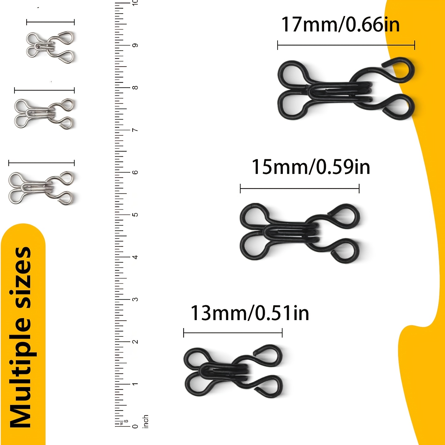 Görünmez Yaka Kancaları ve İğn - Hook Eye Fastener incelemesi ve fiyatı