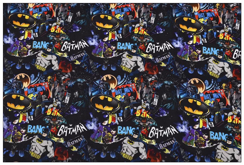 Batman Bandai Anime Tasarım %1 - Textile And Sewing Materials incelemesi ve fiyatı