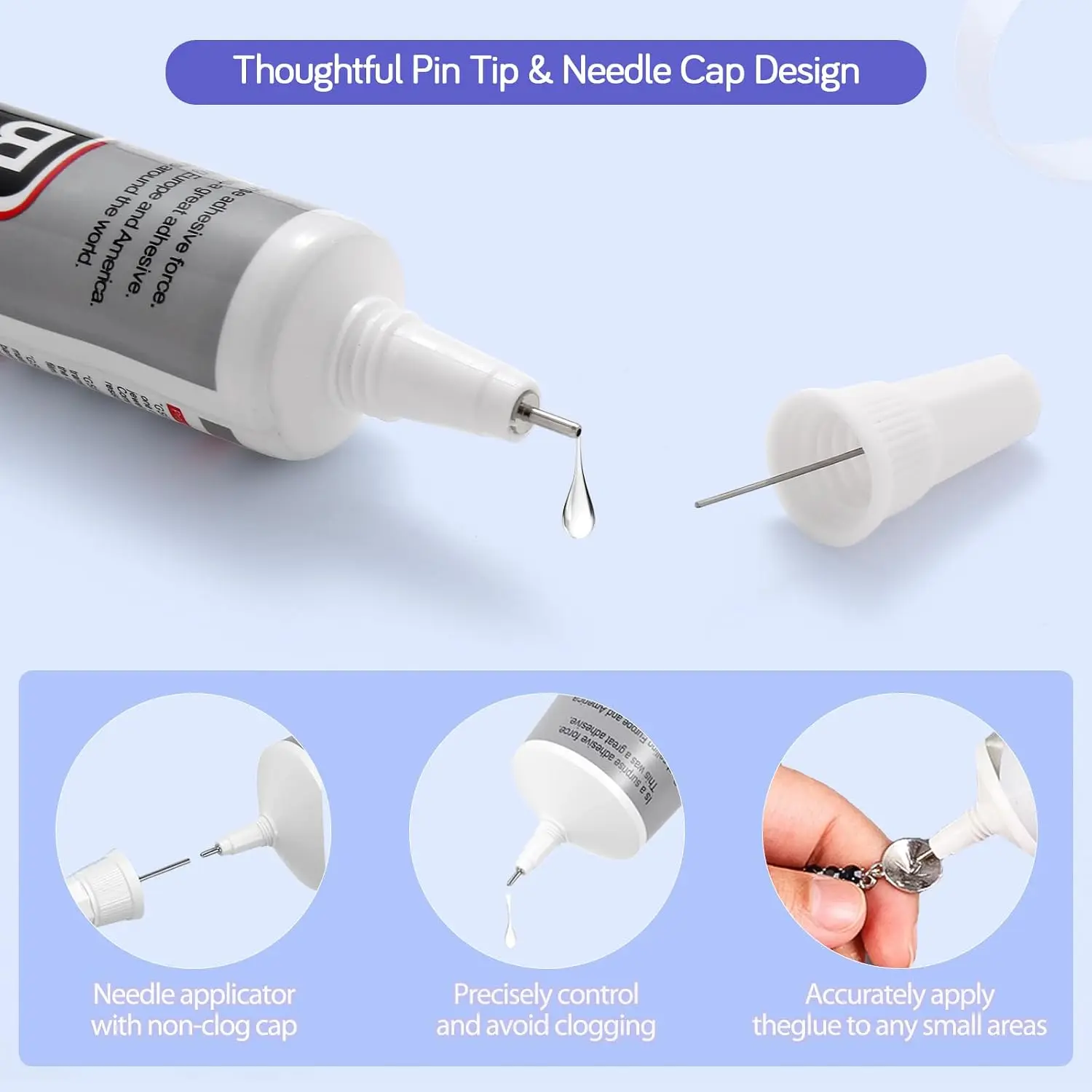 ICUTE-FITTDYHE 6PCS Takı Yapış - Fabric Glue Bond incelemesi ve fiyatı