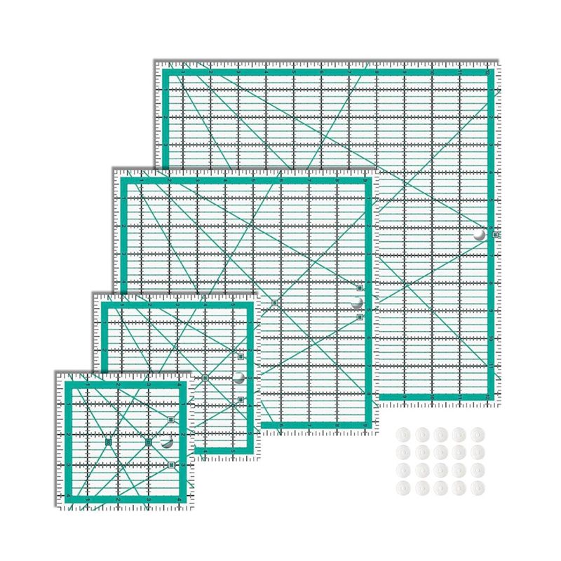 AEE4-Kapitone Cetvelleri, 4 Ka - Quilting Ruler Square incelemesi ve fiyatı