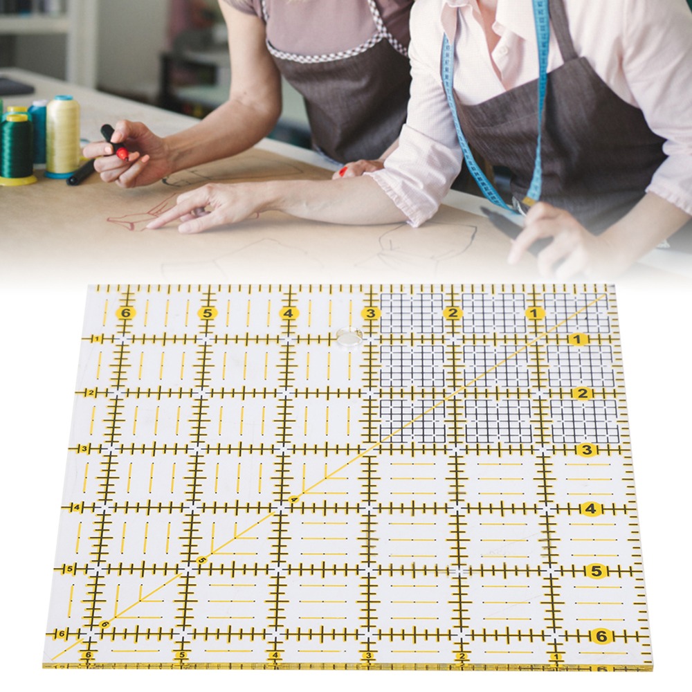 Dayanıklı 6.5x6.5in Kare Kapit - Quilting Ruler Square incelemesi ve fiyatı