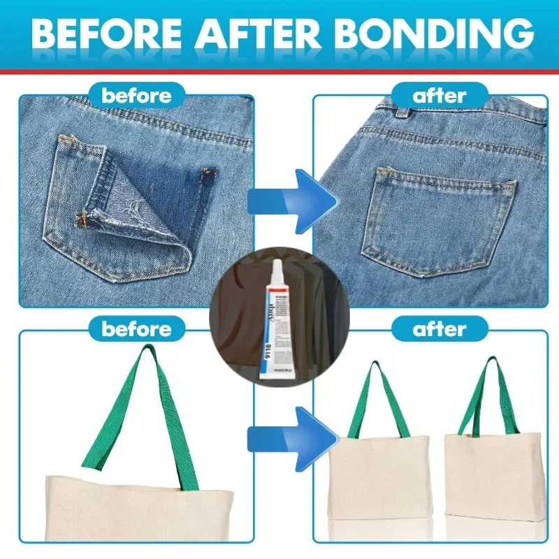 Esnek Şeffaf Kumaş Onarım Yapı - Fabric Glue Bond incelemesi ve fiyatı