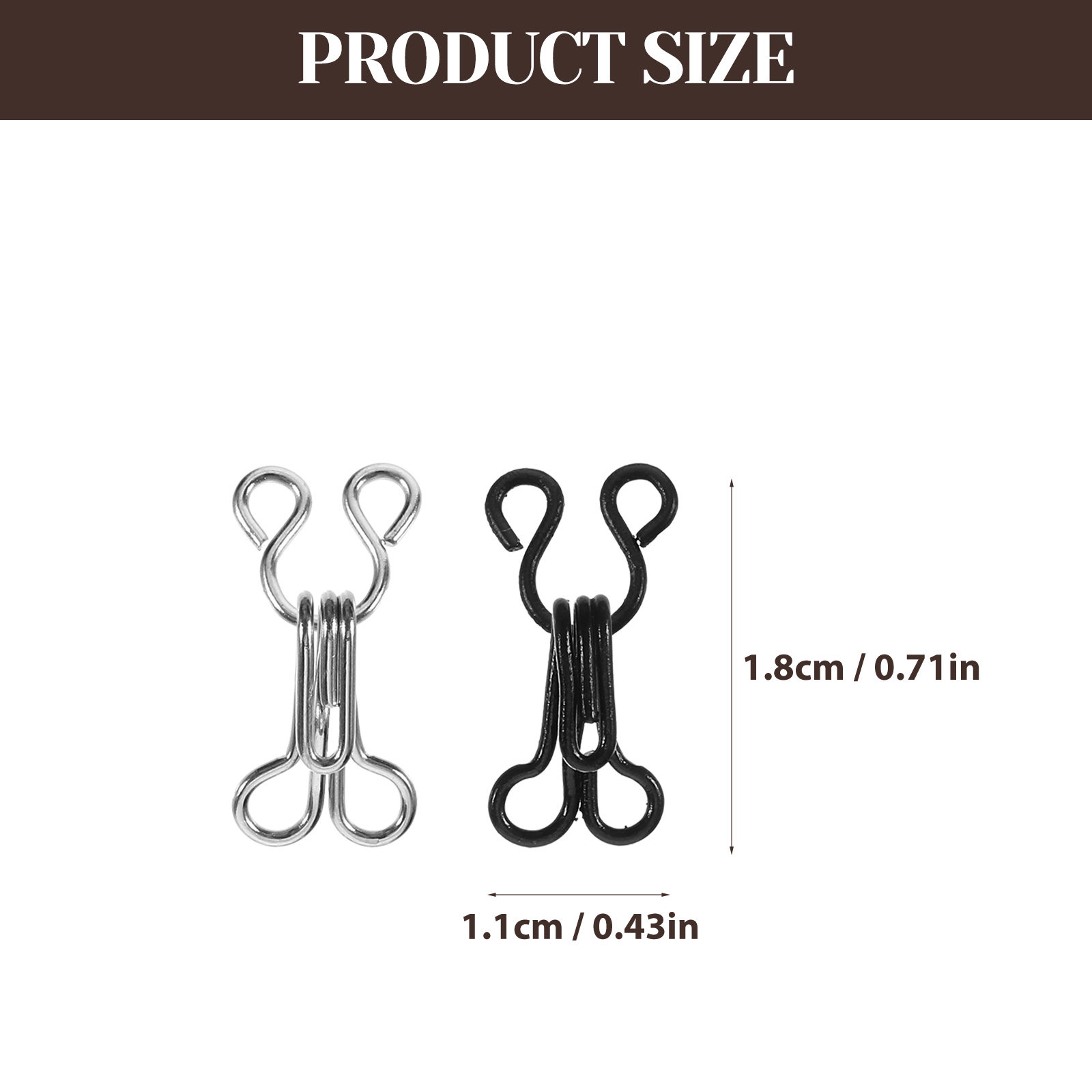 50 adet kolay dikiş kanca ve h - Hook Eye Fastener incelemesi ve fiyatı