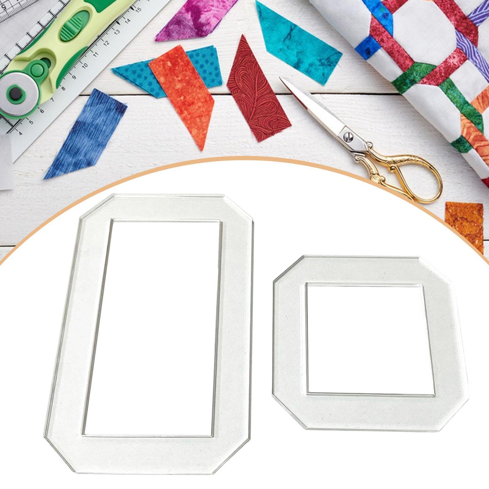 2 adet kapitone şablonları yor - Quilting Ruler Square incelemesi ve fiyatı