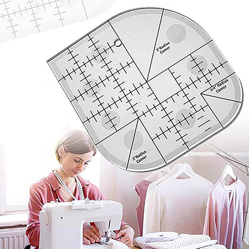 Kavisli Köşe Kesici Yorgan Cet - Quilting Ruler Square incelemesi ve fiyatı