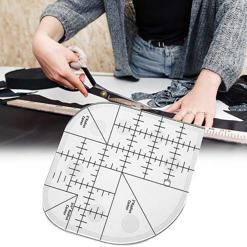 Kavisli Köşe Kesici Yorgan Cet - Quilting Ruler Square incelemesi ve fiyatı