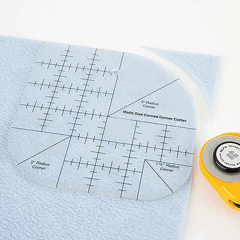 Kavisli Köşe Kesici Yorgan Cet - Quilting Ruler Square incelemesi ve fiyatı