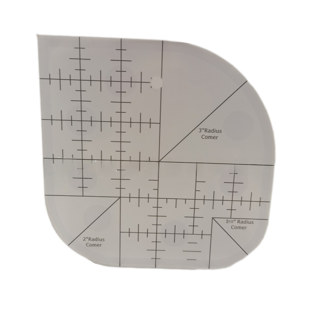 Akrilikten yapılmış 15.24x15.2 - Quilting Ruler Square incelemesi ve fiyatı