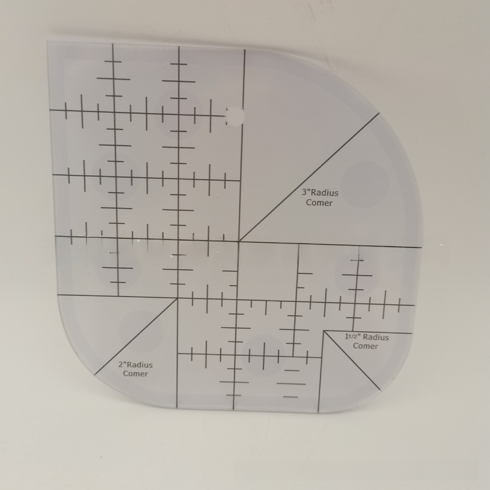 Akrilikten yapılmış 15.24x15.2 - Quilting Ruler Square incelemesi ve fiyatı